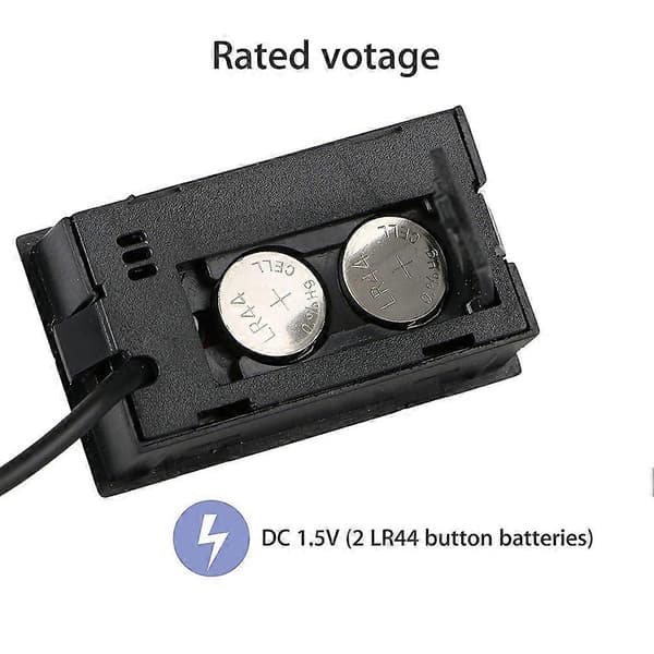 Indbygget temperatur- og fugtighedsmåler Digitalt LCD-display Termometer Hygrometer