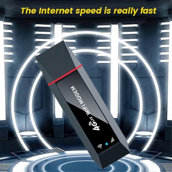 Fick 4G Wifi Router 4G SIM-kort Modem Fick LTE Wifi Router USB WIFI Dongle Hotspot 4G Dongle
