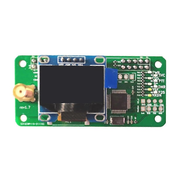 1.7 Version Hotspot Board med Antenne Support P25 DMR VHF UHF til