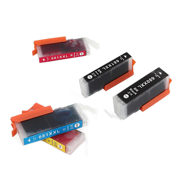Bläckpatron Professionell Skrivarpatron för PIXMA TS706 TR7560 TR8560 TS6160 TS6260 Kontorsmaterial BK BK C M Y