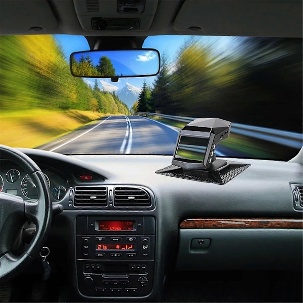 Bil Dash Videobandspelare Backspegelmonitor DashCam 2-tums Skärm 1080P Vidvinkel (A)