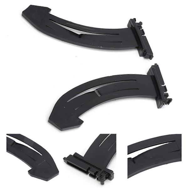 2 stk. Handskerumsbeslag Trim Reparationssæt 5114275 Erstatning for Opel ASTRA G/ZAFIRA A
