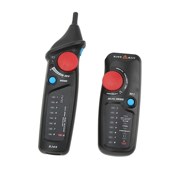 RJ11 RJ45 Ledningssøker Nøyaktig Lokalisering Analog Digital Dobbel Modus Bærbar Nettverkskabeltester