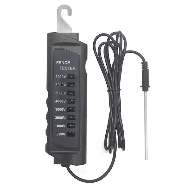 FT-891 Elektrisk Hegnstester 700-8000V Elektronisk Hegnspuls Spændingsdetektor Ultimativ Sikkerhed for Heste Mælkekvæg Vildt
