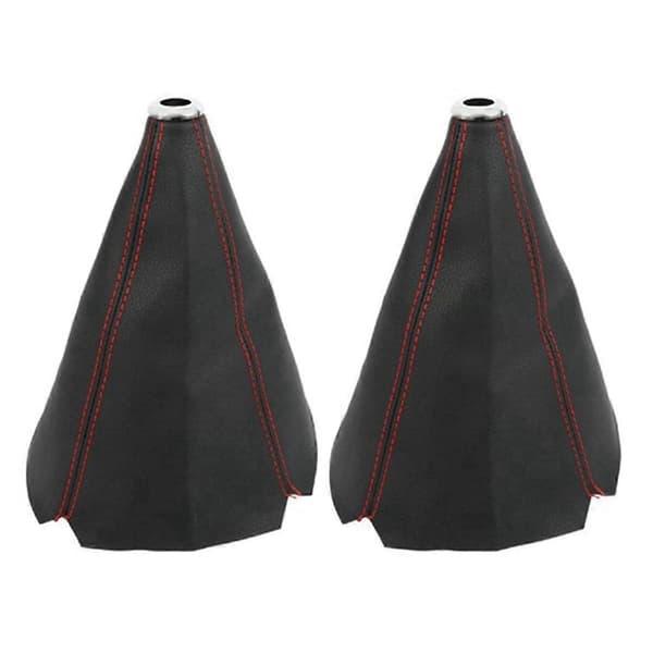 2 stk. Universal Auto Manuell Girskiftknott Støvdeksel Gir Gaiter Deksel Girskifter Boot Shift Knott Gaiter Boot
