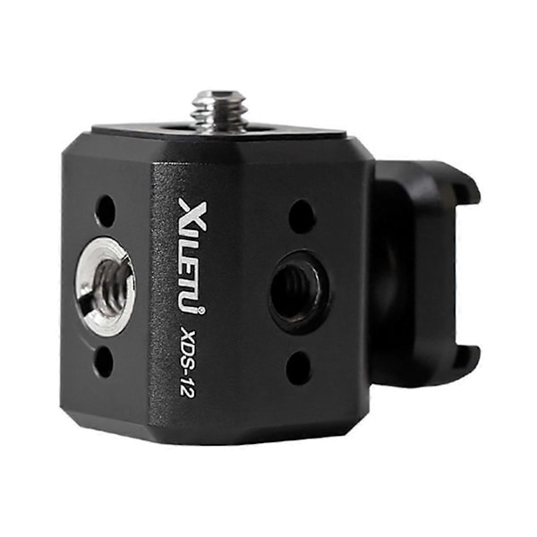 XDS-12 Stativ Skruehull Konverteringssete 1/4 3/8 Alai Posisjoneringshull Hode Multifunksjonelt Utvidelsestilbehør