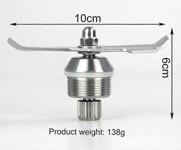 Reservedeler 015990 Adv flatt bladmontering, kompatibel med Vitamix-blender, 10*6cm