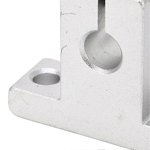 10 st Linjär Skaftstöd Motion Rod Guide Rail Ändstöd Aluminiumlegering för 3D-skrivare