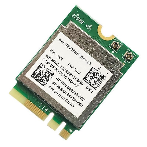 RTL8188EE AW-NE259NF 2.4G NGFF M2 802.11B/G 843336-001 150Mpbs Trådløst Netværkskort til Slimline 410 411 450 455