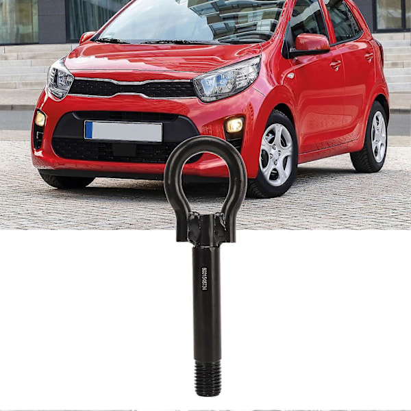 Bugseringsøje Krog 6001546734 Trailer Loop Erstatning til Hyundai Accent Verna Sort