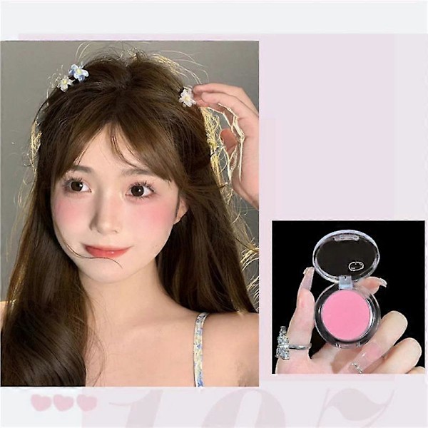 Monokrom Blush Sød Naturlig Makeup Studerende High Light Reparation, Flakkende Rouge Ren Begær Pigehjerte
