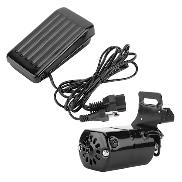 Symaskine Motor Kit Husholdning med Fodpedal Kontrolrem 180W EU Stik 220V
