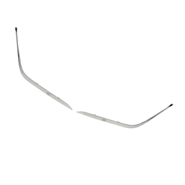 1 par Frontfanger Støtstripe Kromlist med Hull 51118168105 for 7-serie E38 740iL 750iL