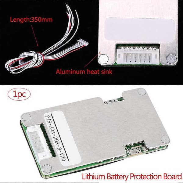 24V 20A 7S Litium Li-jon 18650 Batteri BMS Skyddskort med Balansering