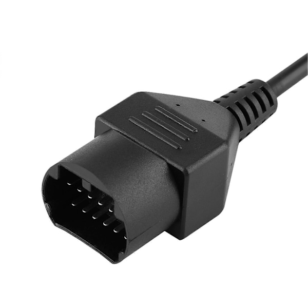 17-stifts till 16-stifts OBD2 Adapterkontakt Diagnostisk Scannerkabel för Mazda