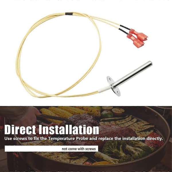 RTD Probesensor for RT-B380 RT-B380X Trepelletgrill Temperatursensor Erstatning