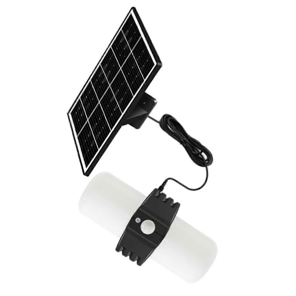 Solcellelamper Utendørs Hage 1000LM Solcelle Sikkerhet Gatelys Bevegelsessensor Vanntett LED 3 Moduser Flomlys