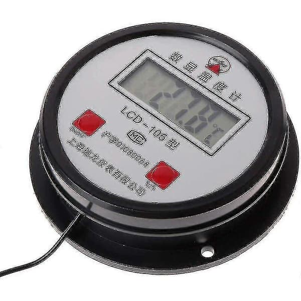 Højtemperatur Industriel Digital Termometer Med 10m Probe Stcyv