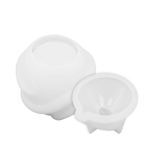 1 Sett Slangeegg Krukke Silikonform Leire Gips Sement Epoksy Resin Støpeform DIY Håndverk Slangeegg Form Oppbevaringsboks Ornament Lagemugg