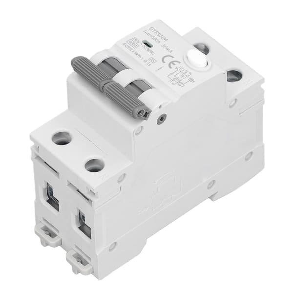 Jordfelsbrytare 1P+N 40A 230V 30mA MCB Skyddsbrytare med Överströmsskydd för Hem A Typ