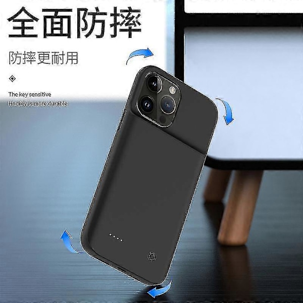 Lämplig För Iphone 14/14plus/14pro/14promax Bakre Klämma Laddningsskatt Mjukt Lim Trådlös Powerbank Telefonfodral for iPhone 14 PLUS