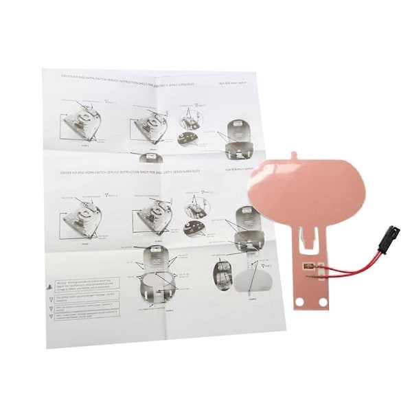 Bilhornkontakt 924-904 6C3Z13B802C för F450 F-550 2001-2007 Ratt Hornkontakt