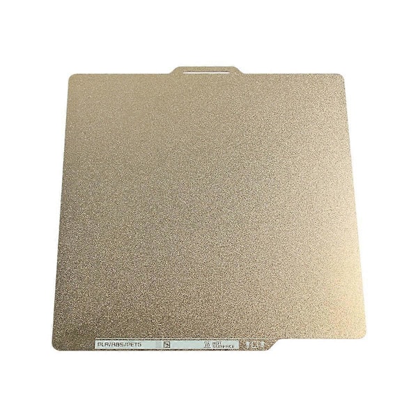 Byggplatta för X1 P1S P1P PEI-bädd Textur Dubbelsidig Fjäderstål 257x257MM för Lab P1 3D-skrivare