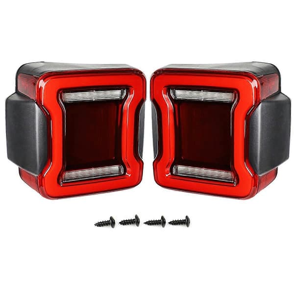 LED Baklyktor Ersättning Bil Baklyktor Montering för Wrangler JK 2007-2017 Europeisk Version