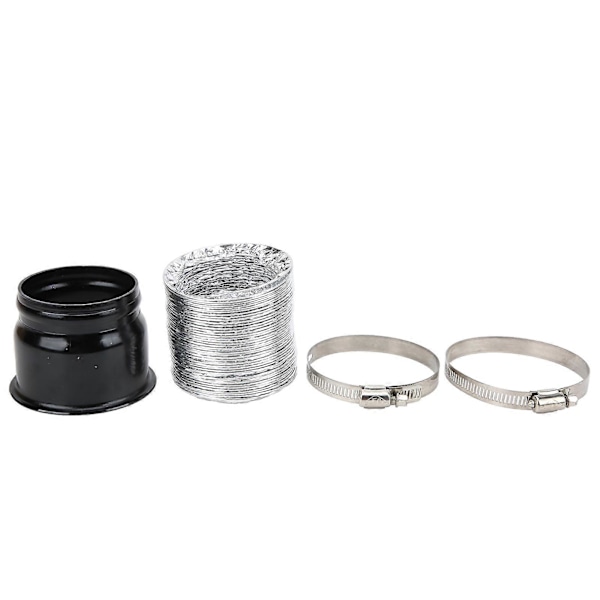 Kold Luft Indtag Rør Frontkofanger Turbo Metal Universal Sort Bilmodifikation