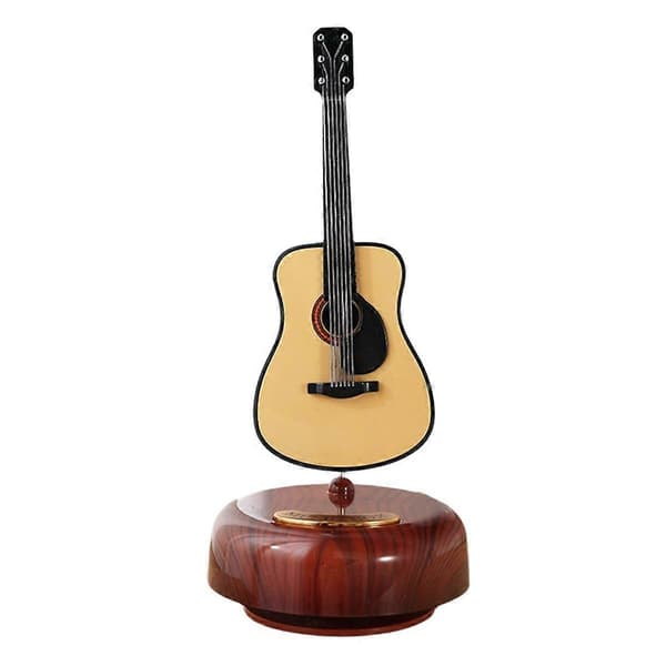 Gitarr Klassiska Instrument Pipa Speldosa Hem Vin Skåp Dekorationer Violin Gitarr Oktav Låda Heminredning