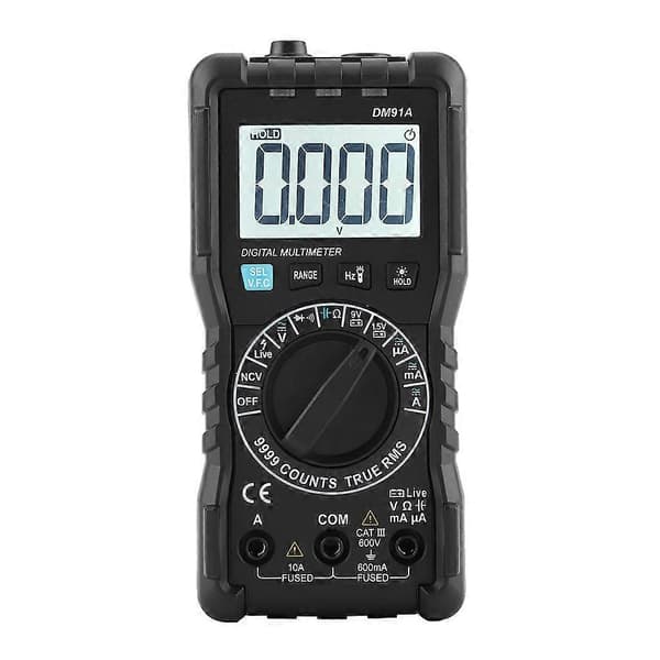 DM91A Høj Præcision Mini Digital Multimeter 9999 Tællinger Tester Multi Meter