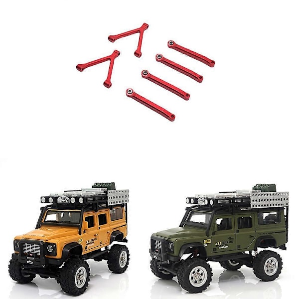 Metall Trekkstang Koblingssett for SG 2801 SG2801 SG-2801 D110 1/28 RC Crawler Bil Oppgraderingsdeler Tilbehør, 1