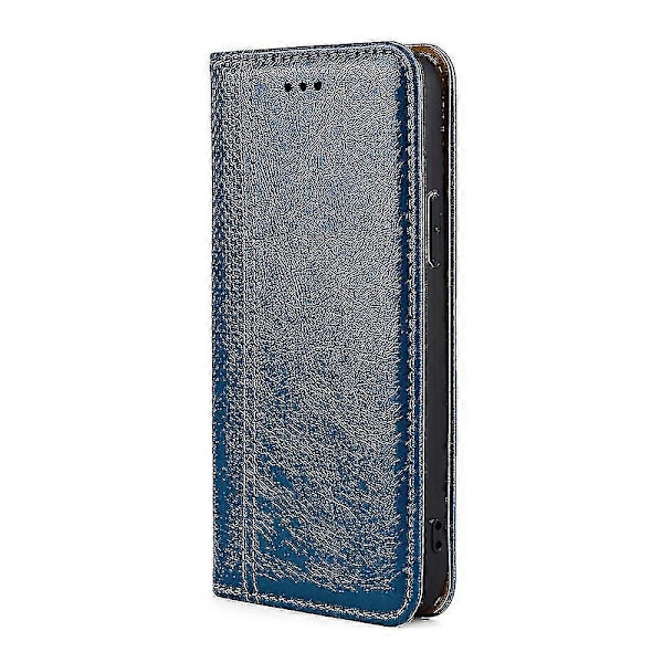 Grid Texture PU-deksel for OnePlus 11 Blue