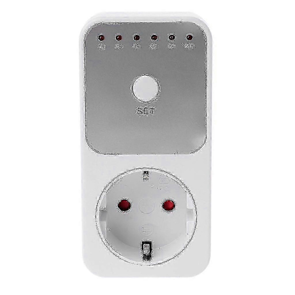 Nedtellingstimer Socket Intelligent Tidsinnstillingsbryter Timer Kontrollkontakter Eu