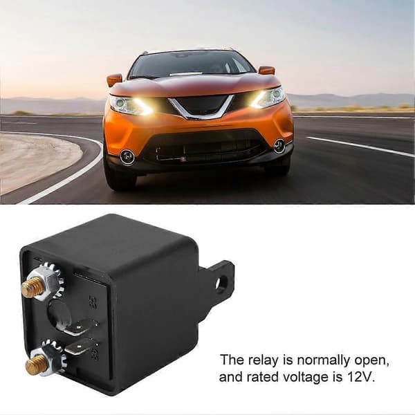 120A Normalt Åben Kraftig Bil Auto Kraftig Split Charge 12V Starter Relæ