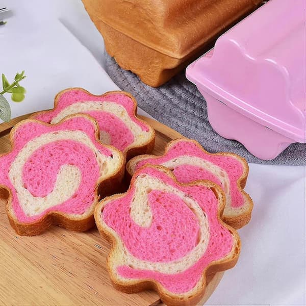 Brödform av kolstål, limpa, toast, kakform, cylinderformad toastlåda Xinmu