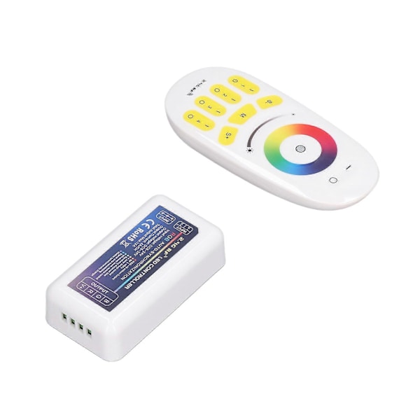 LED Controller DC524V 2.4G Quad Group Touch LED Strip Lysbånd RGB Controller Kompatibel med MILIGHT