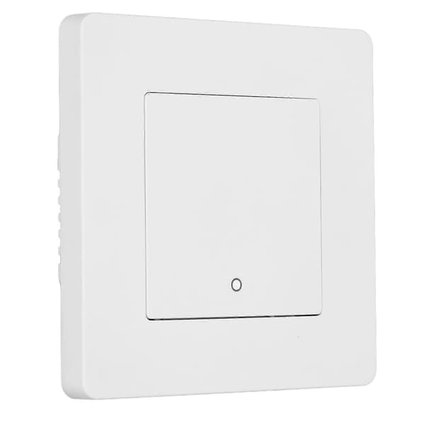 Smart Switch 1 Vejs Timing Controller Scene Switch Fjernbetjening AC 100-240V til Lysgardin Hvid
