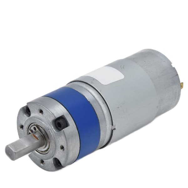 Gearmotor Hastighedsreduktion Planetarisk Kulbørste D Aksel Tilbehør DC 12V til Robot Home430RPM