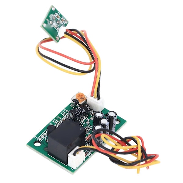 DC 12V PIR Människorörelsesensor Modul Reläutgång Delad Typ Pyroelektrisk Infraröd Avkänningsbrytare Modul TAD?758