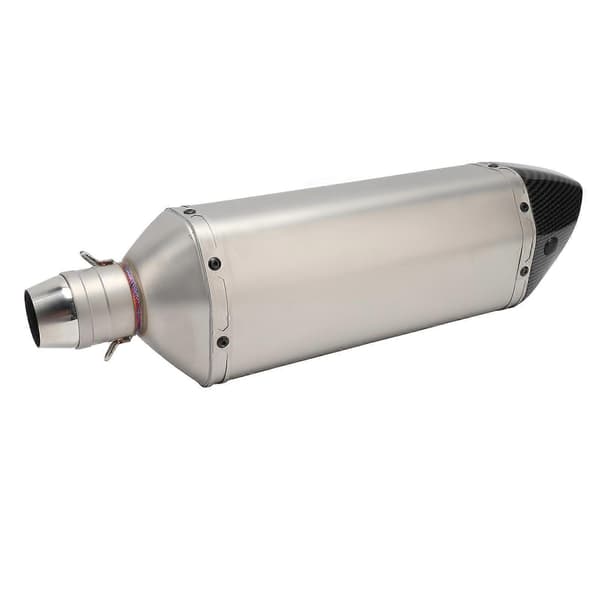 470mm Motorcykel Udstødningshalerør Rustfrit Stål Rustsikker Termisk Isolering Passer til GSF600 CB1000R Z900 Titanium