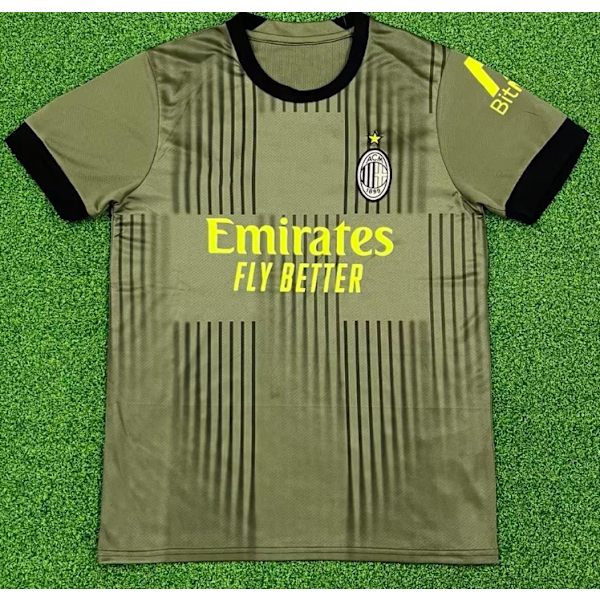Ny Vintage Brun AC Inter Fotbollsträningströja Cantona NO.7 L