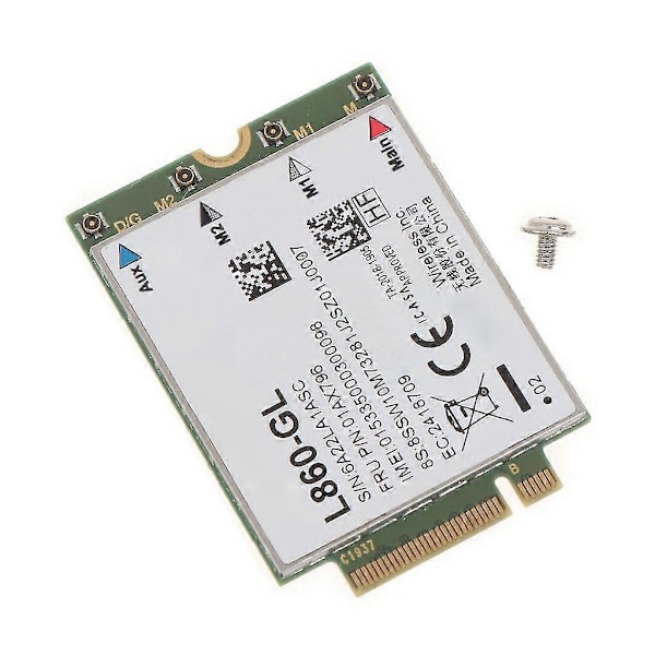 4g Modul Fibocom L860-gl Wwan Kort Til Lenovothinkpad X1 Carbon 7. generation, p43