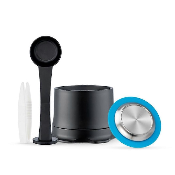 För Zenius Kaffefilter i Rostfritt Stål Återanvändbar Kaffekapsel Espresso Kaffe Crema Maker Barista B