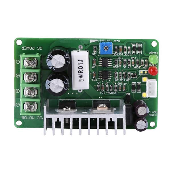 12V/24V/36V 15A PWM DC Motor Hastighedsregulator Potentiometer Overbelastningsbeskyttelse