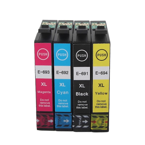4 Farve Printer Blækpatron T0691 T0692 T0693 T0694 Blækpatron BK C M Y til Stylus CX5000 Printer