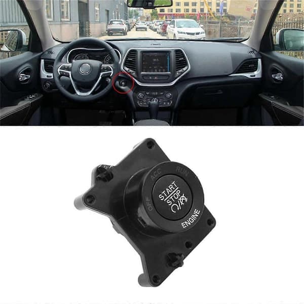 Bilmotor Start Stopp Tryckknapp Enknappsomkopplare 1VB70DX9AC 53222272 för 2014-2018