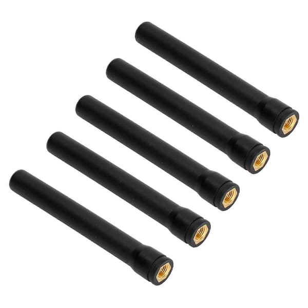 5 stk. 2.4G WiFi High Gain Antenne Vandtæt Hex Signal Antenne til Trådløst Modul SMA Han