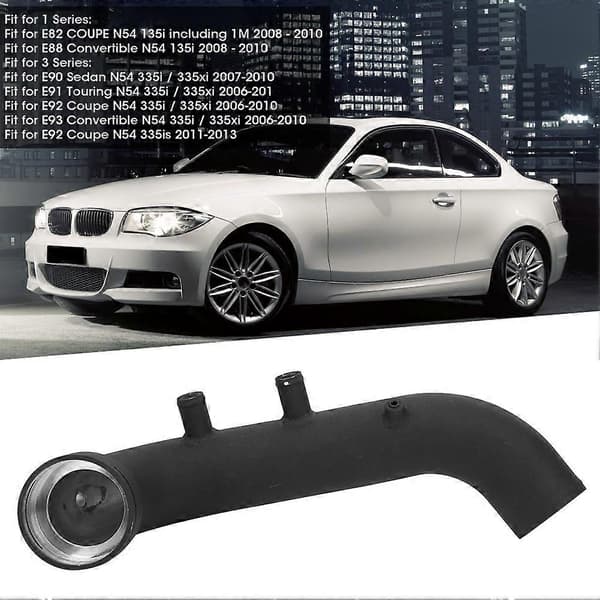 Aluminium Innsug Turbo Charge Rør Kjølesett Passer for E82 E90 E92 E93 135i N54 3.0T