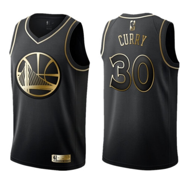 Stephen Curry # 30 Baskettröja Golden State Warriors Aldult Sportskjortor Baskettröja L